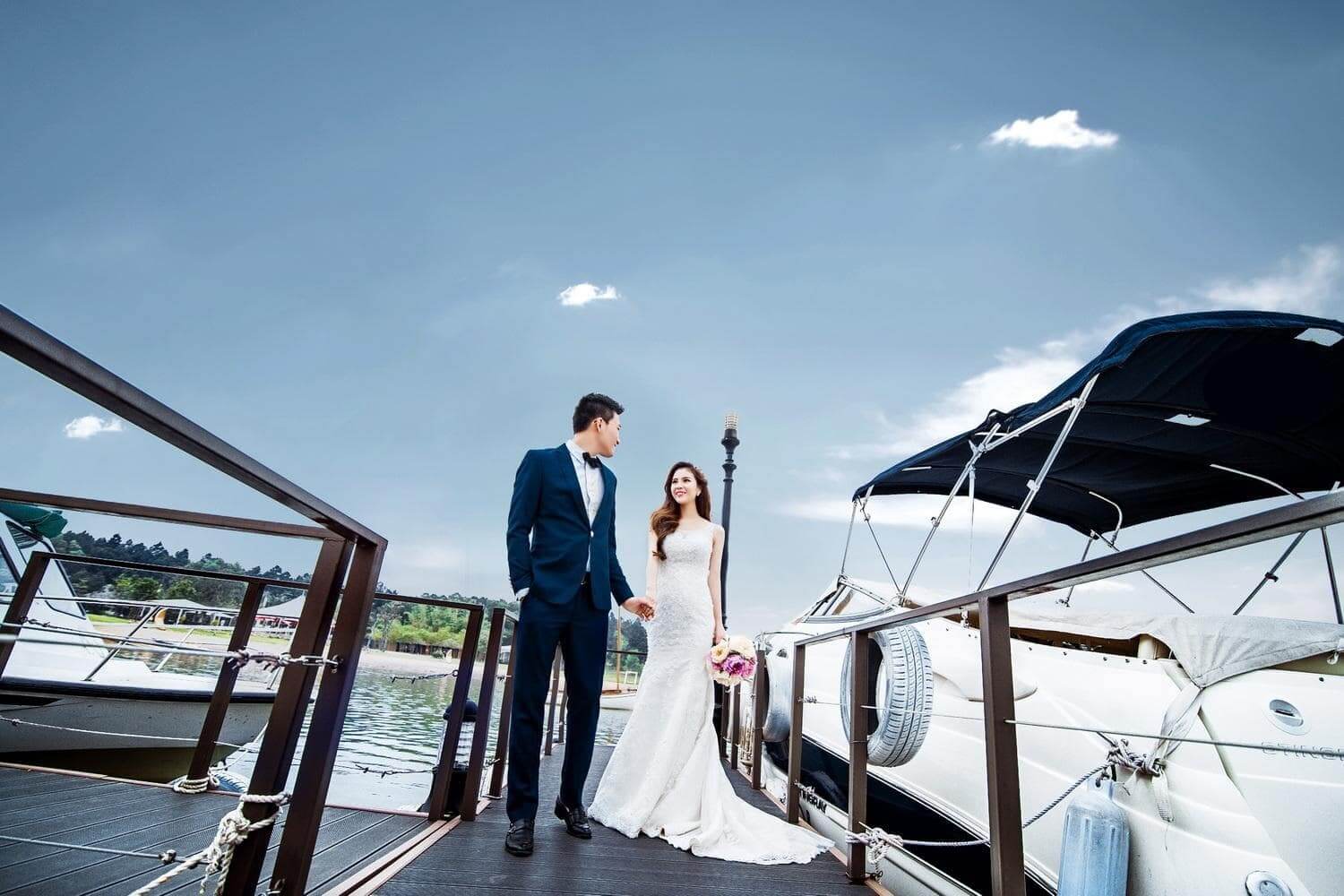 Chụp ảnh cưới ngoại cảnh tại Đại Lải