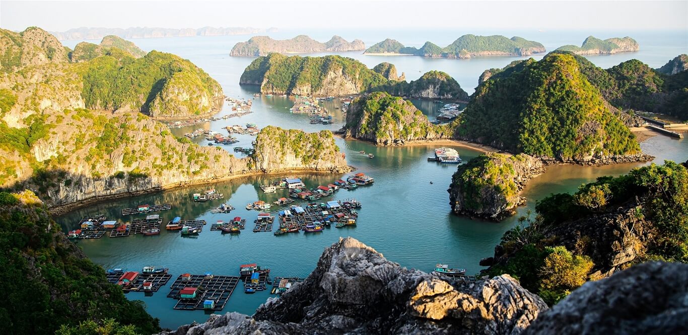 những chỗ chụp ảnh đẹp ở hải phòng - vịnh lan hạ