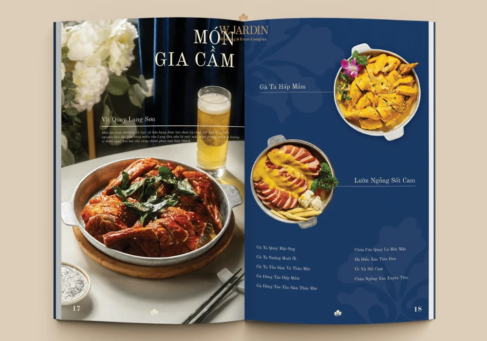 các món ăn trong đám cưới miền bắc