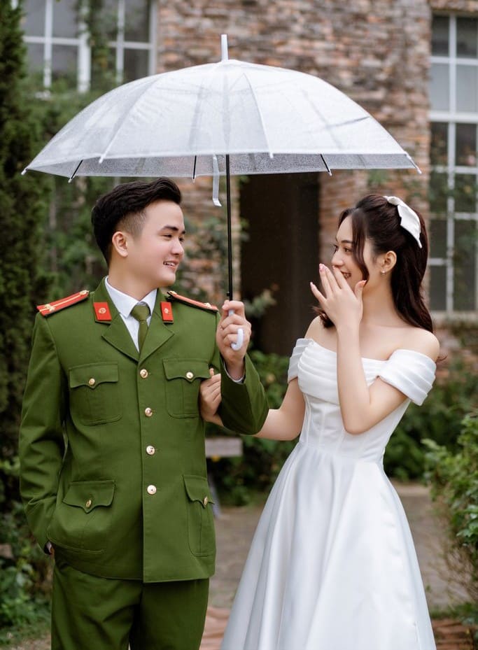 Lý do chọn concept ảnh cưới công an