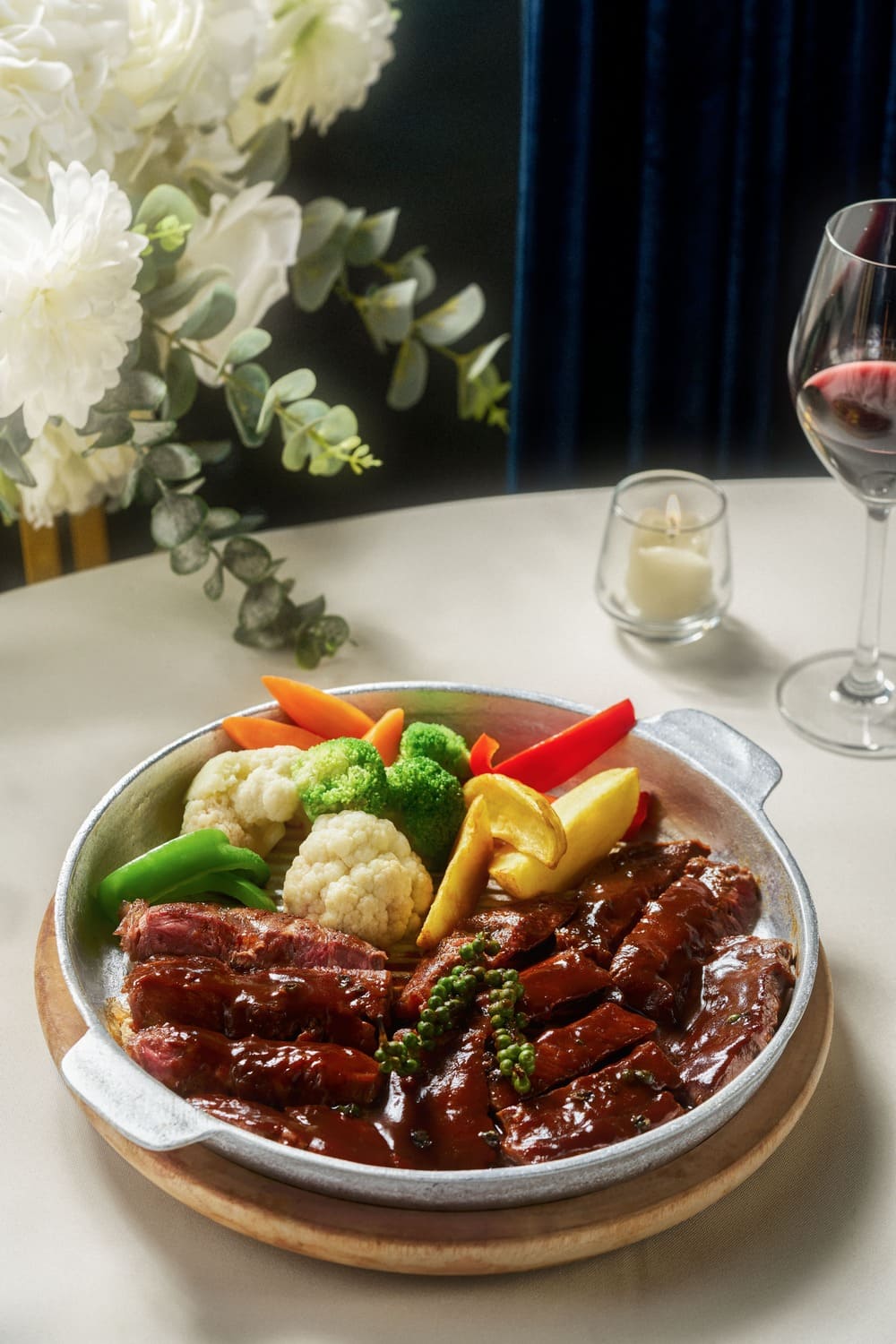 món bò trong tiệc cưới - bò wagyu