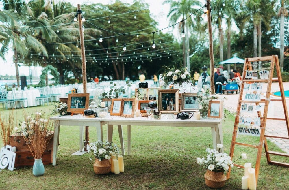 5 bước trang trí bàn gallery đám cưới hoàn hảo