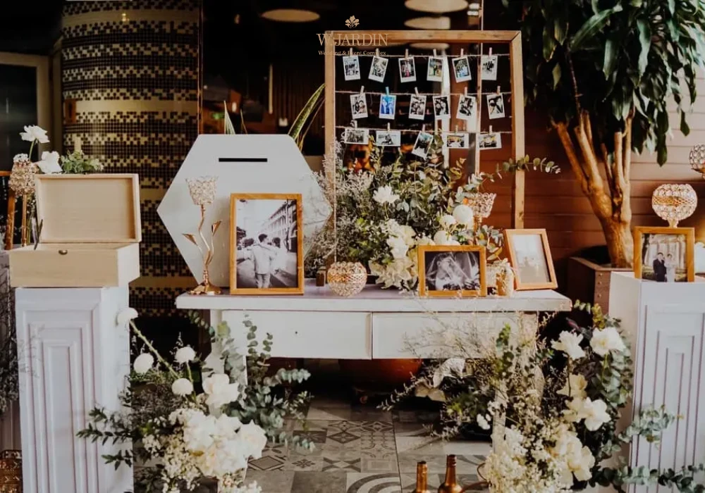 bàn gallery tiệc cưới