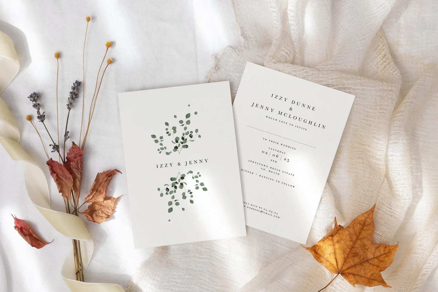 Mẫu thiệp cưới đơn giản sang trọng – Xu hướng lựa chọn của các cặp đôi hiện đại