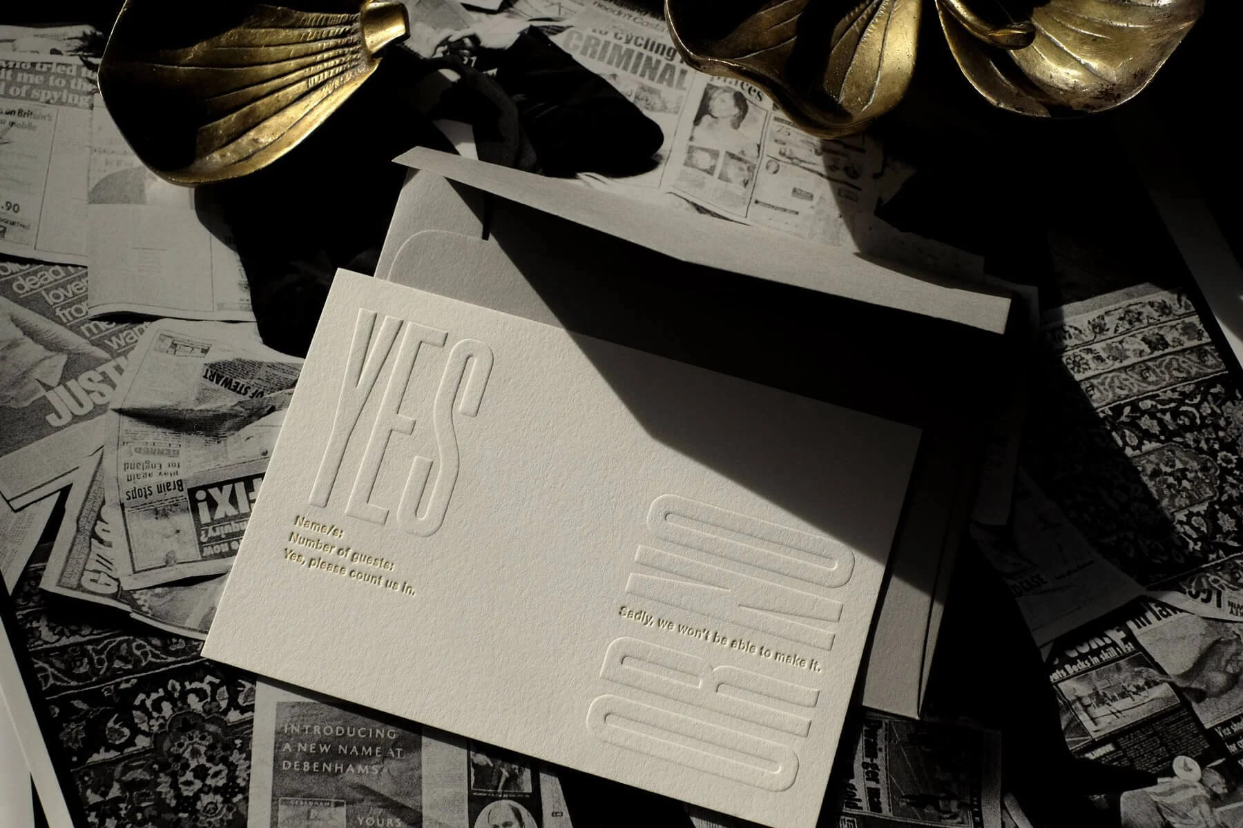 Kỹ thuật gia công mẫu thiệp cưới đơn giản sang trọng