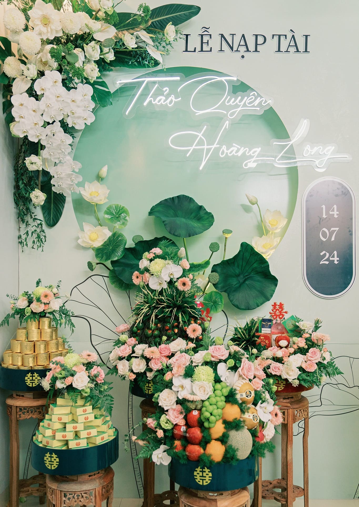 Nhà trai cần chuẩn bị gì cho đám cưới trước 3-4 tháng? - Tráp xin dâu