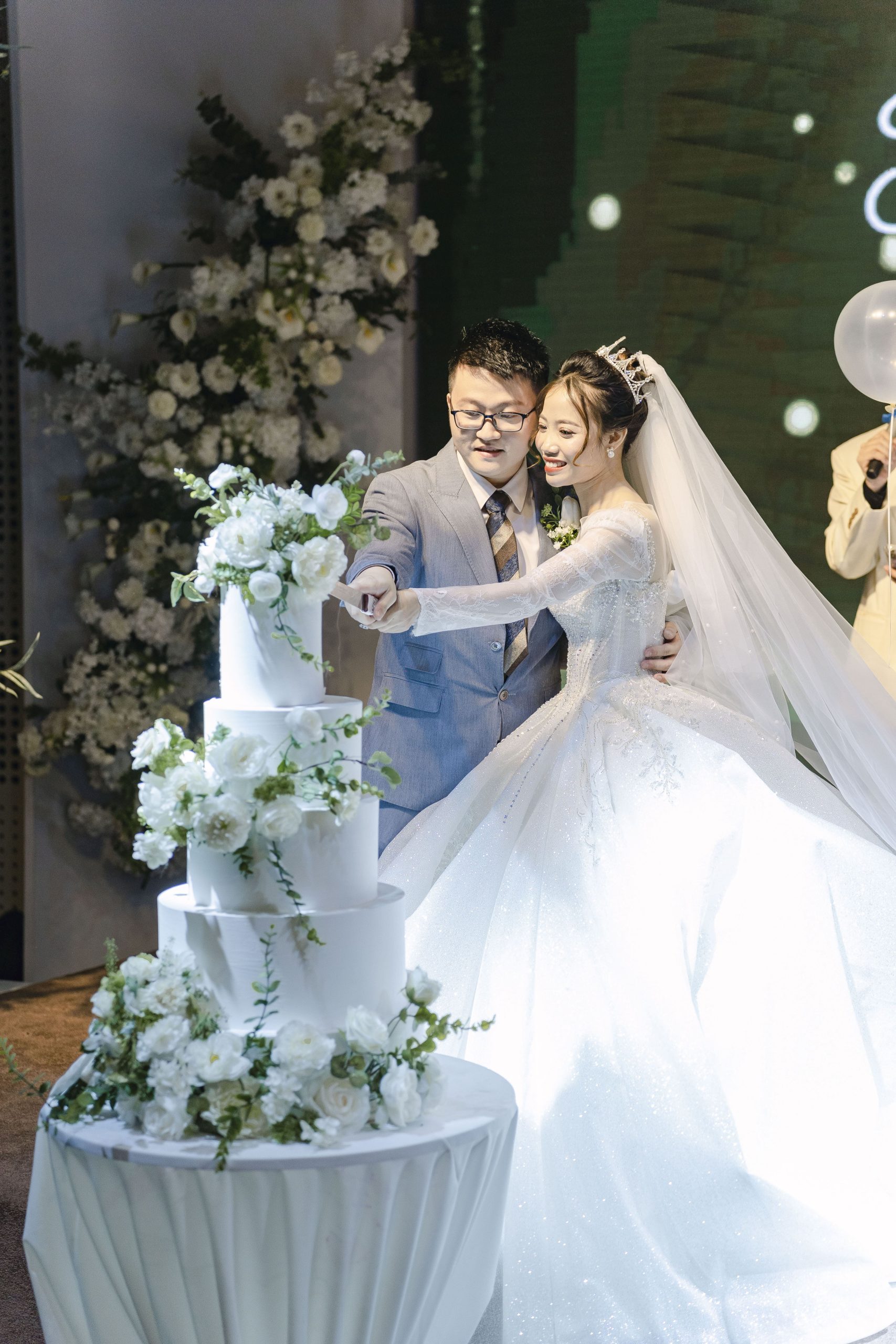 Sáng tạo trong bánh cưới và quà tặng