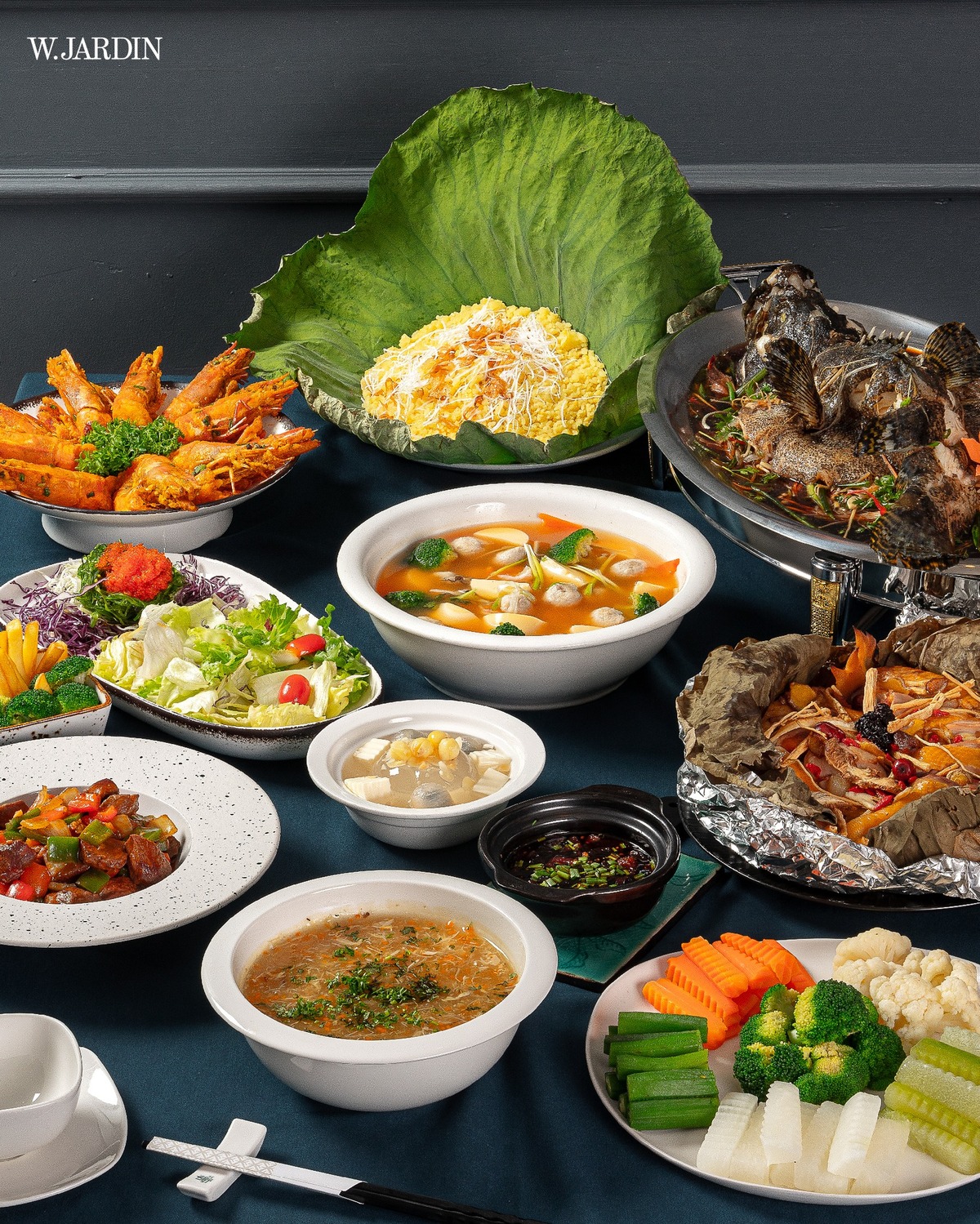 Vị thế đặc biệt của các món chính trong tiệc cưới