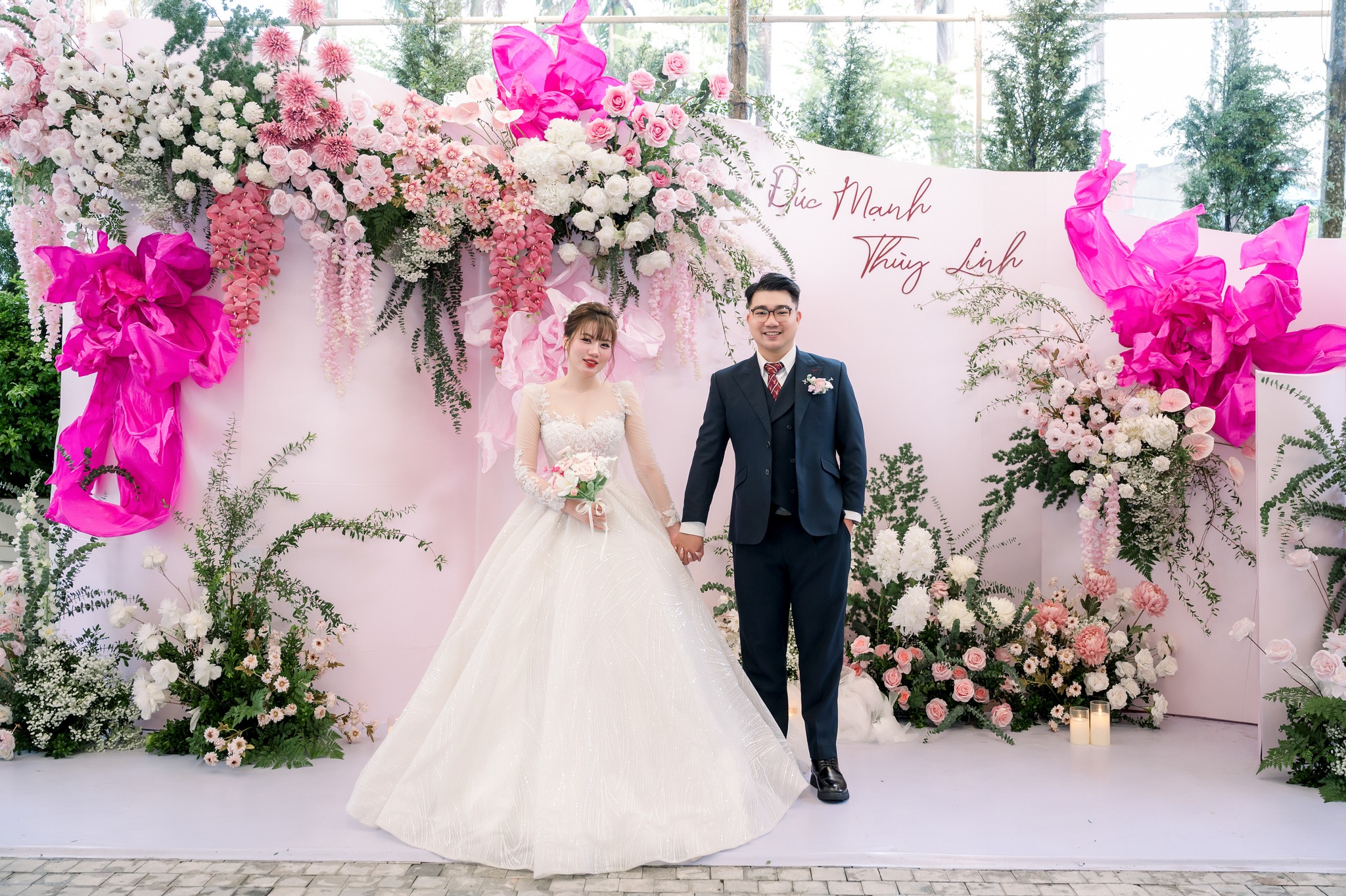 background đám cưới