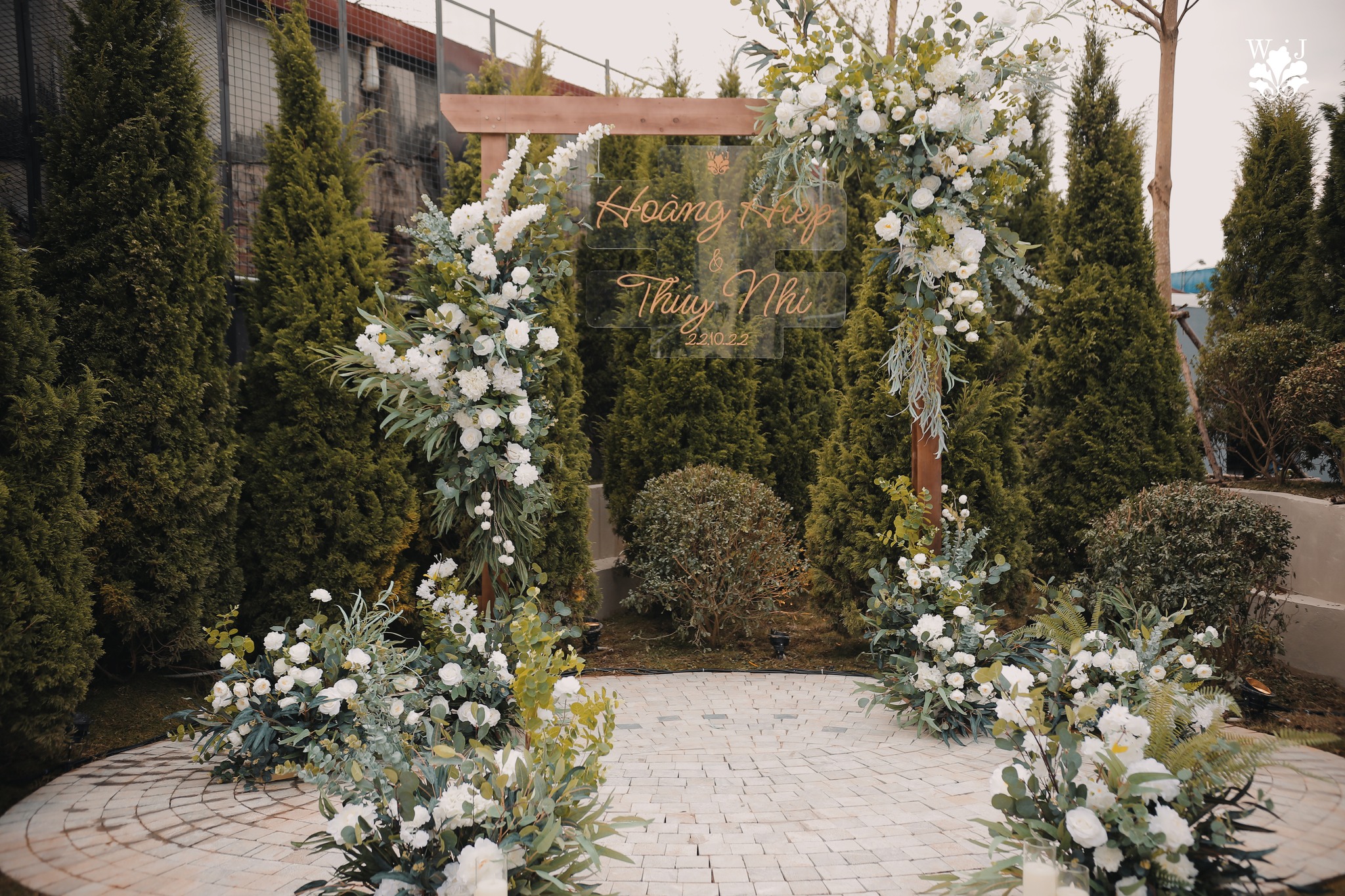 Backdrop đám cưới