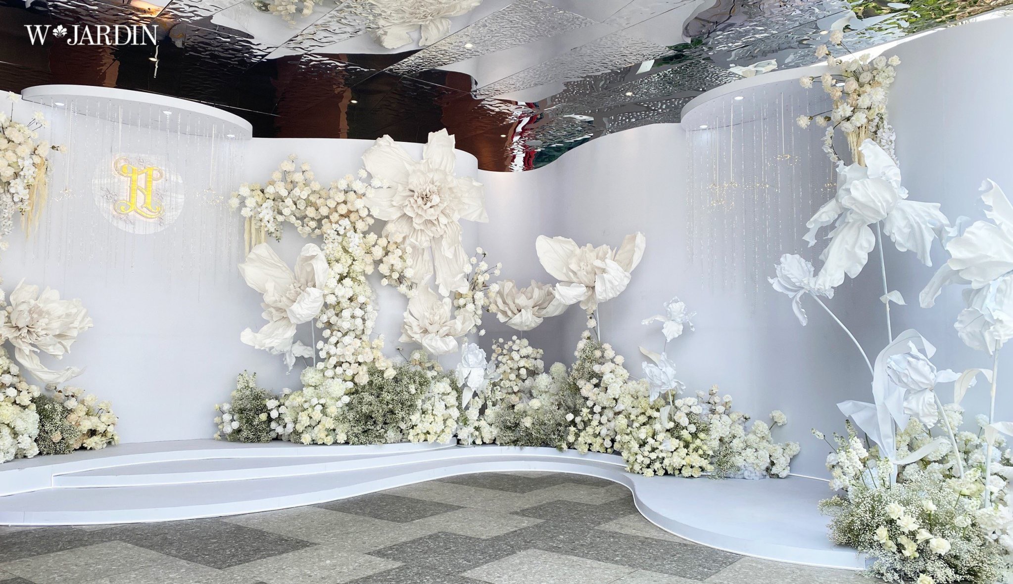 các mẫu background đám cưới