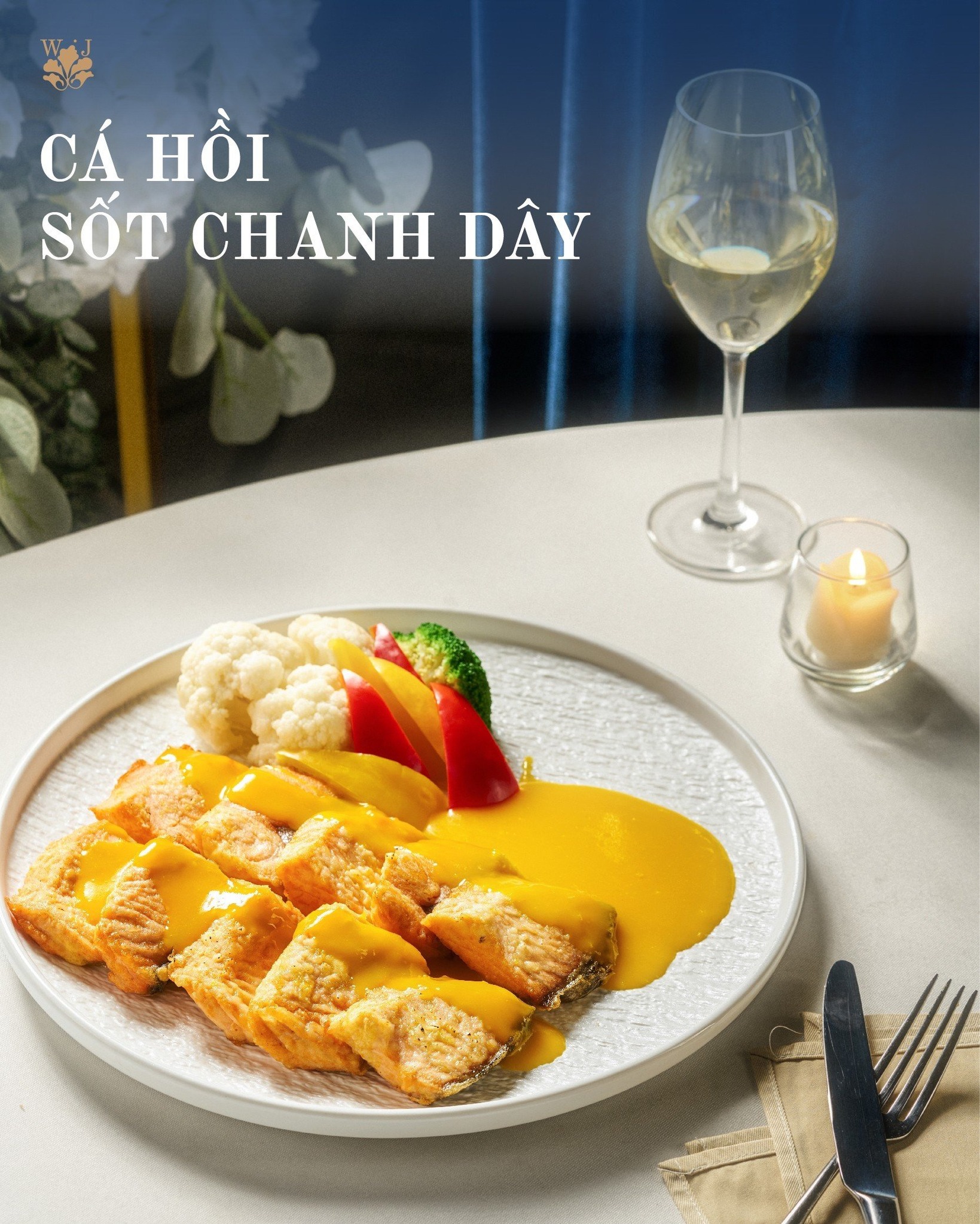 Món cá trên bàn tiệc cưới