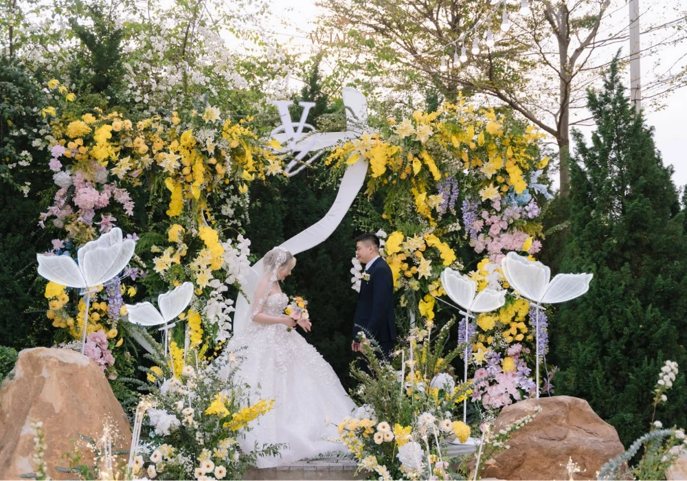 background đám cưới