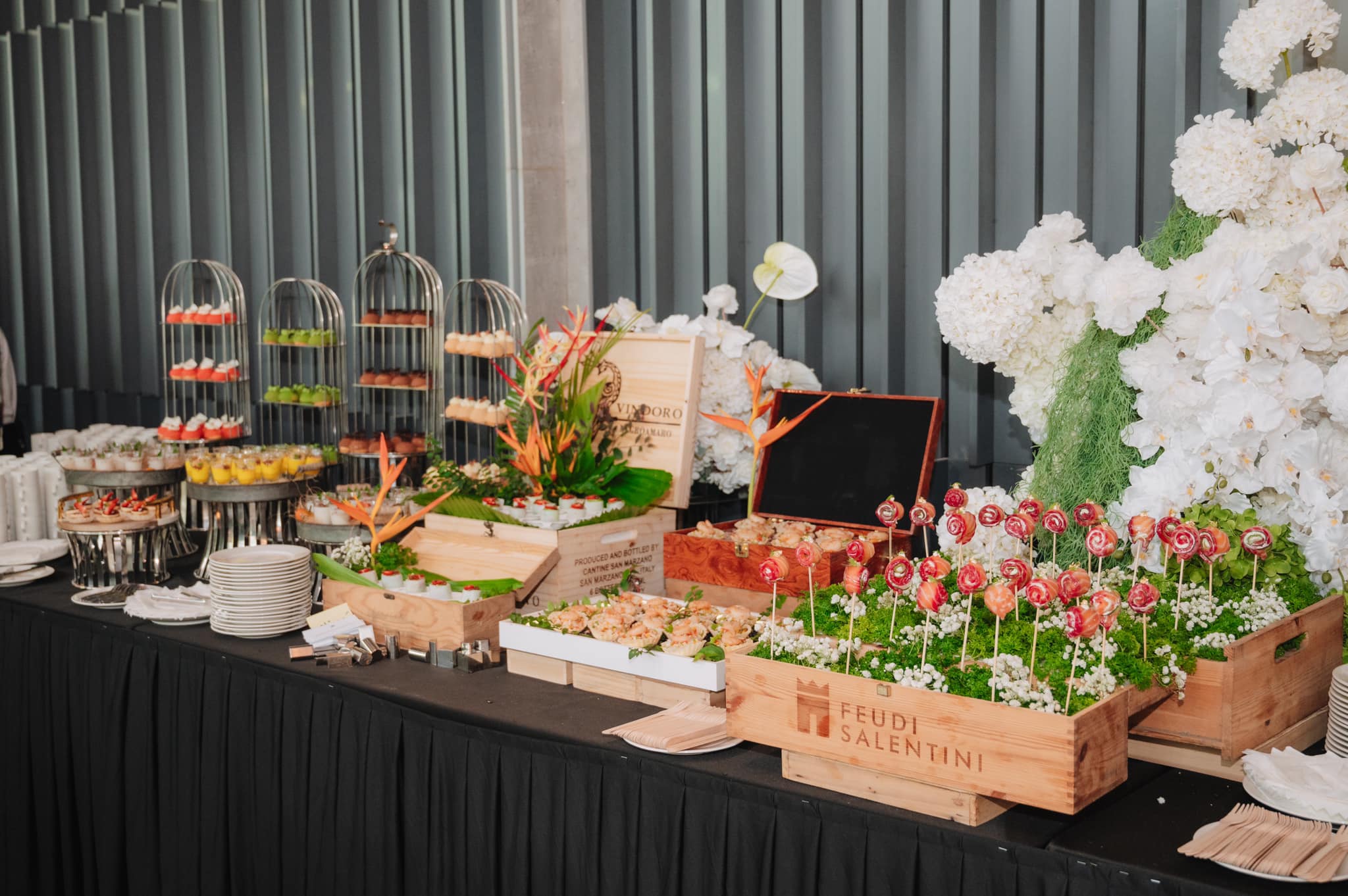 thực đơn tiệc gala cuối năm
