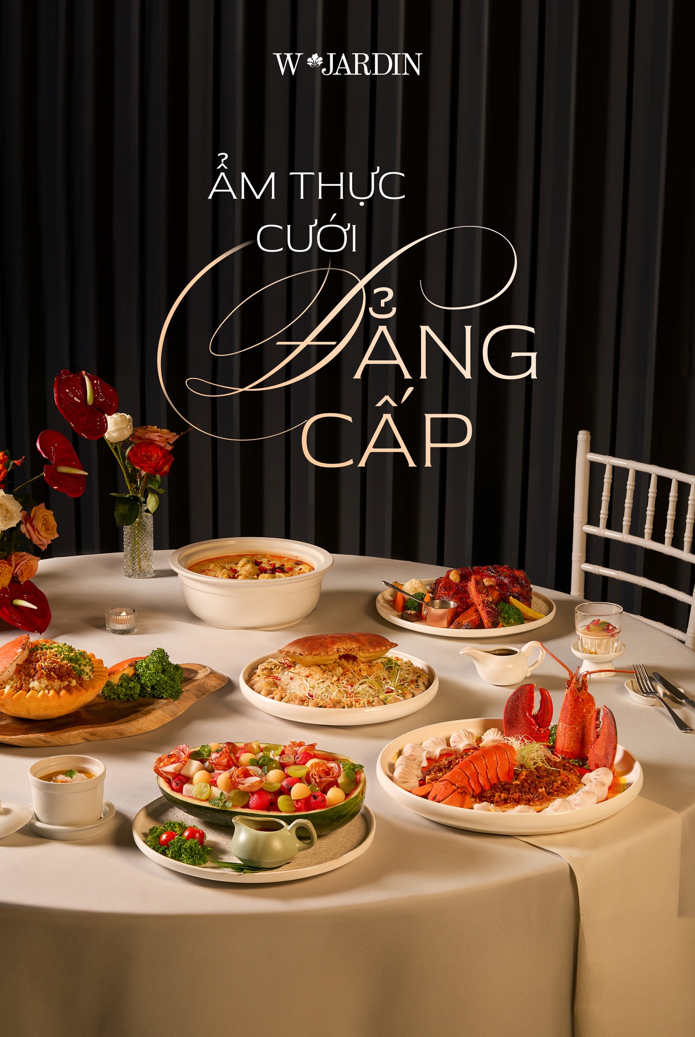 Mâm cỗ cưới mùa hè ngon mát đánh bay nóng bức