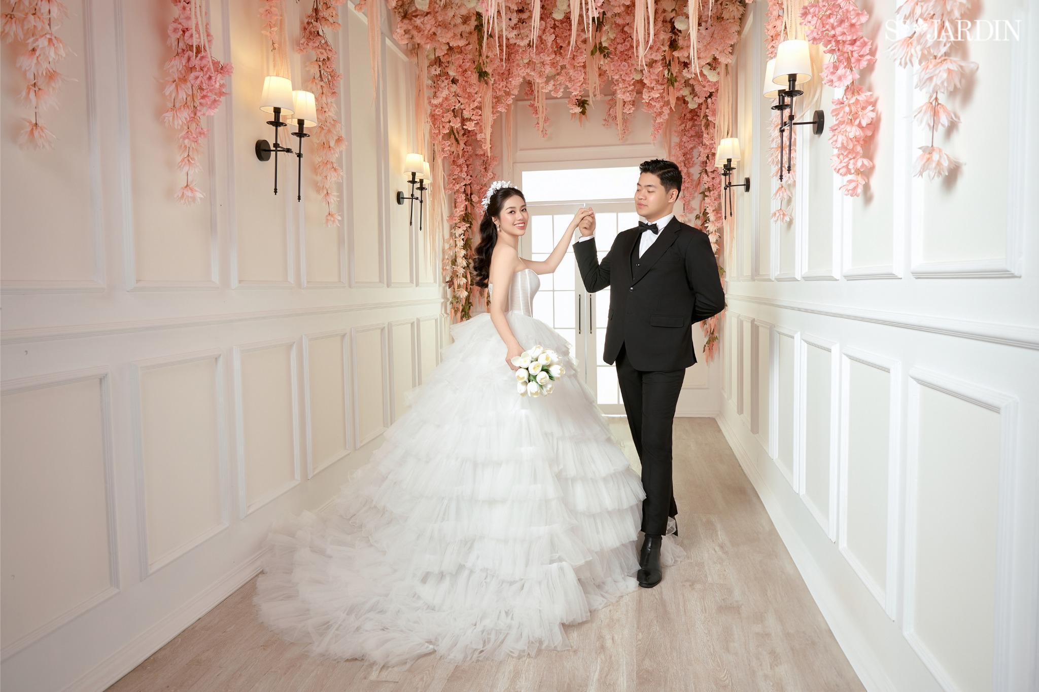 bàn thờ đám cưới nhà trai