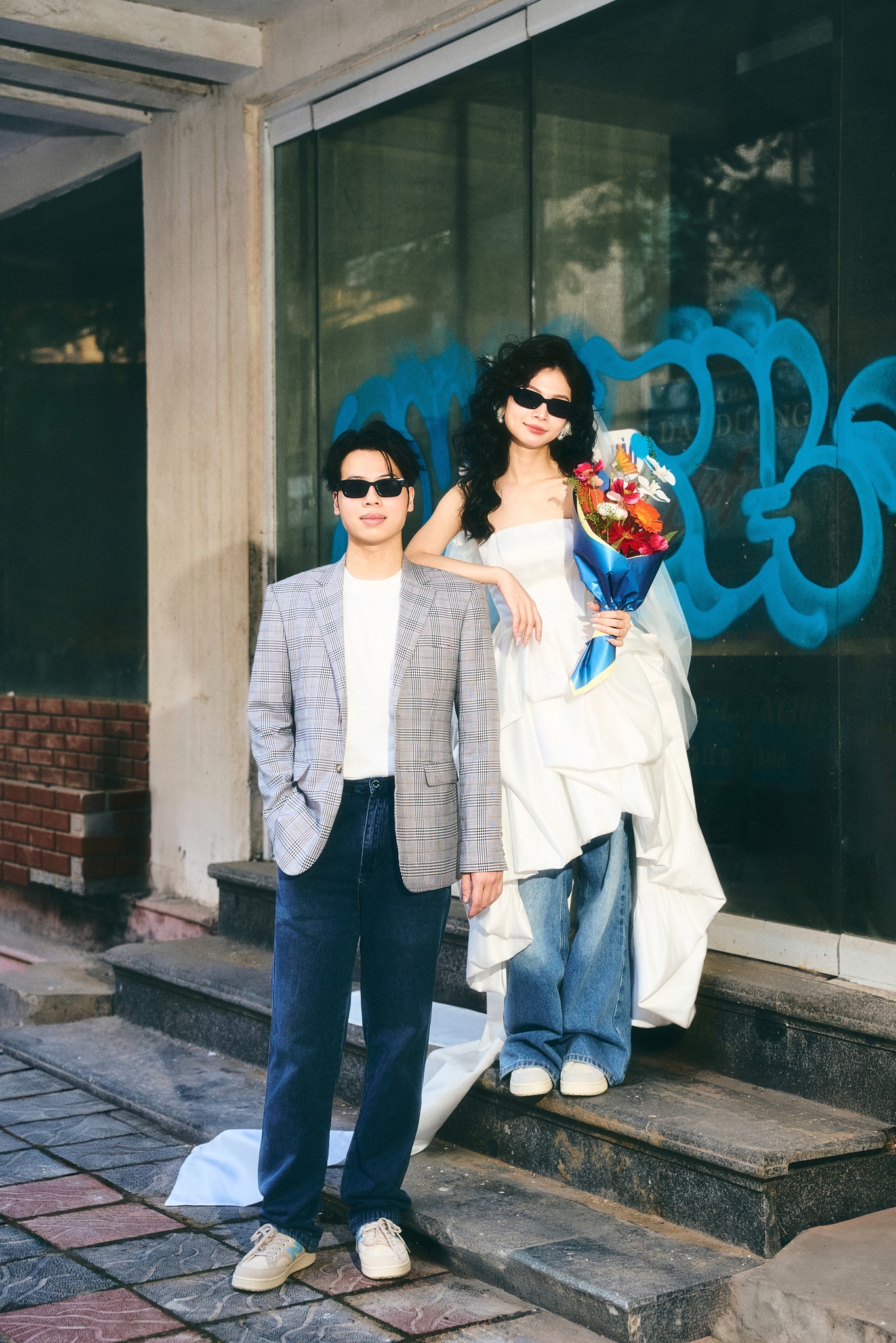 xu hướng chụp ảnh cưới vintage