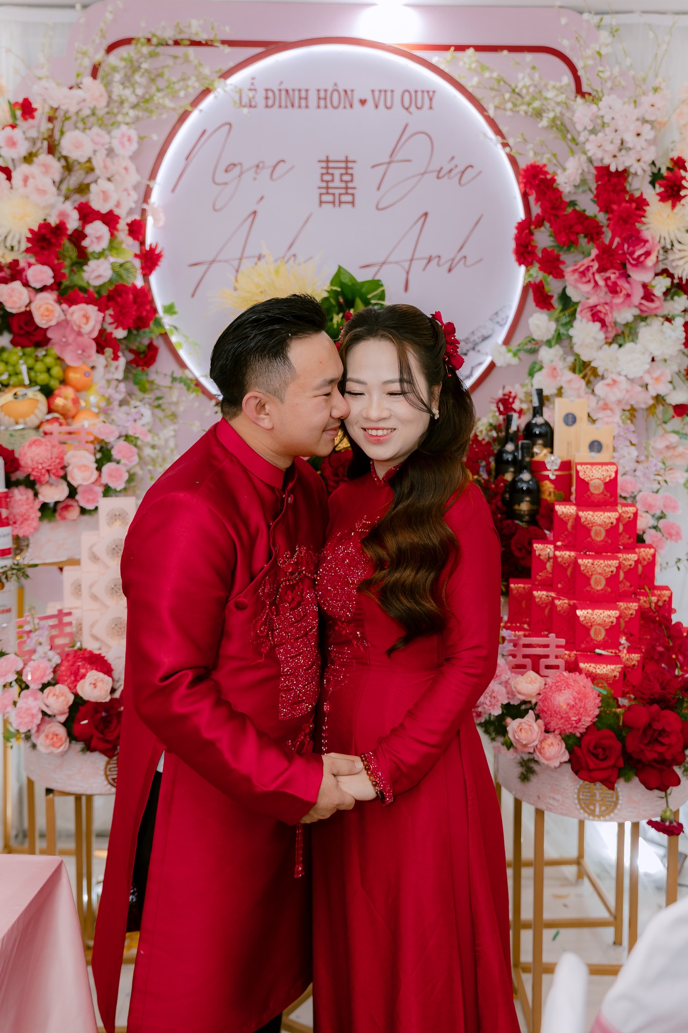 mẫu chữ trang trí đám cưới