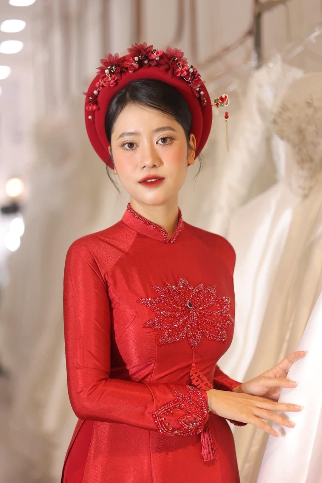 mấn cô dâu ăn hỏi