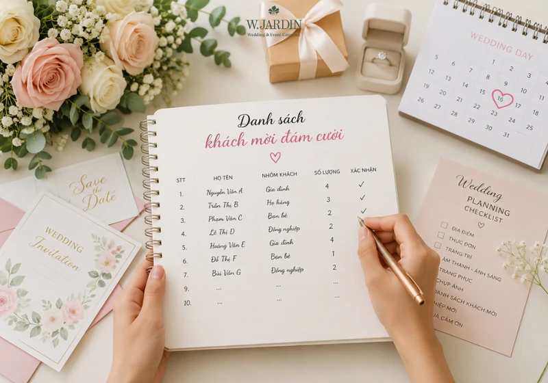 Lập kế hoạch đám cưới
