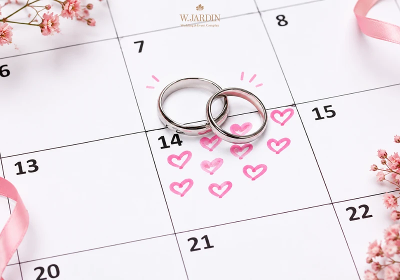 timeline chuẩn bị đám cưới