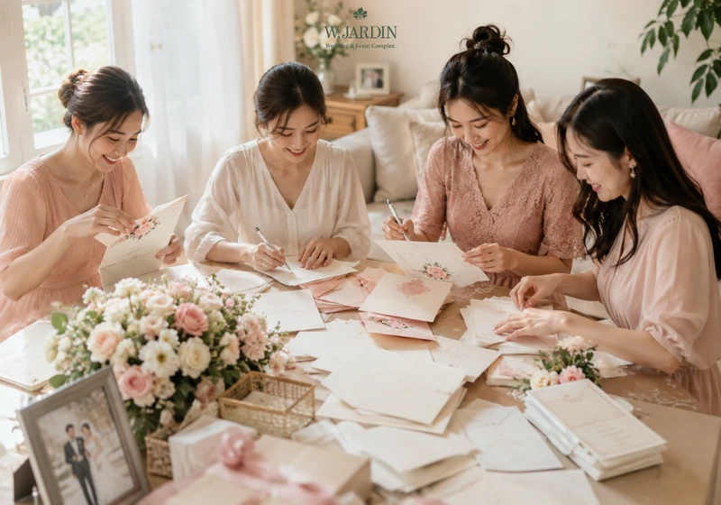 timeline chuẩn bị đám cưới
