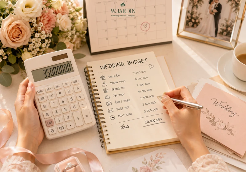 lập kế hoạch cho đám cưới
