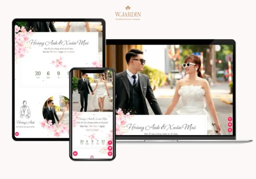 lời mời đám cưới
