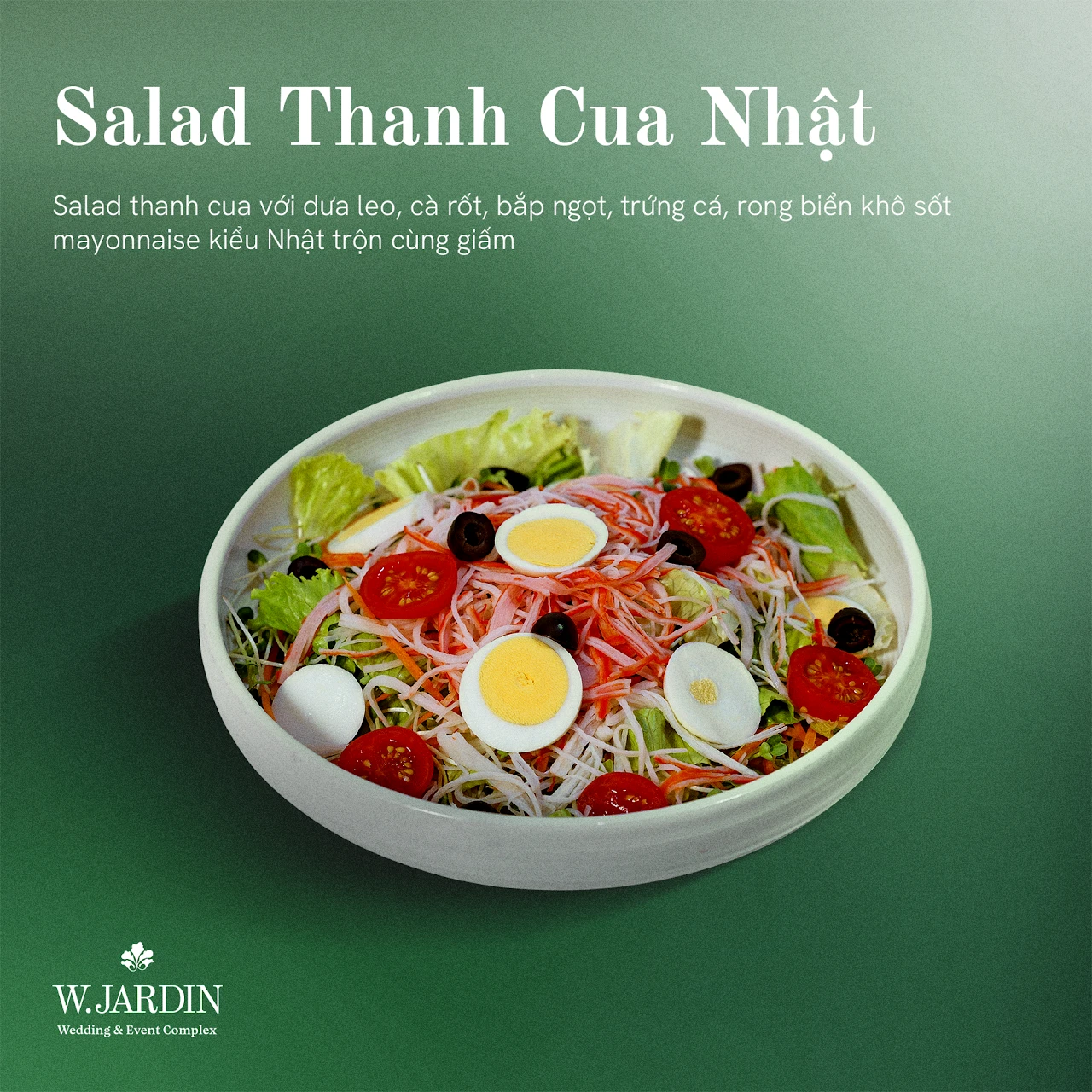 món khai vị tiệc cưới