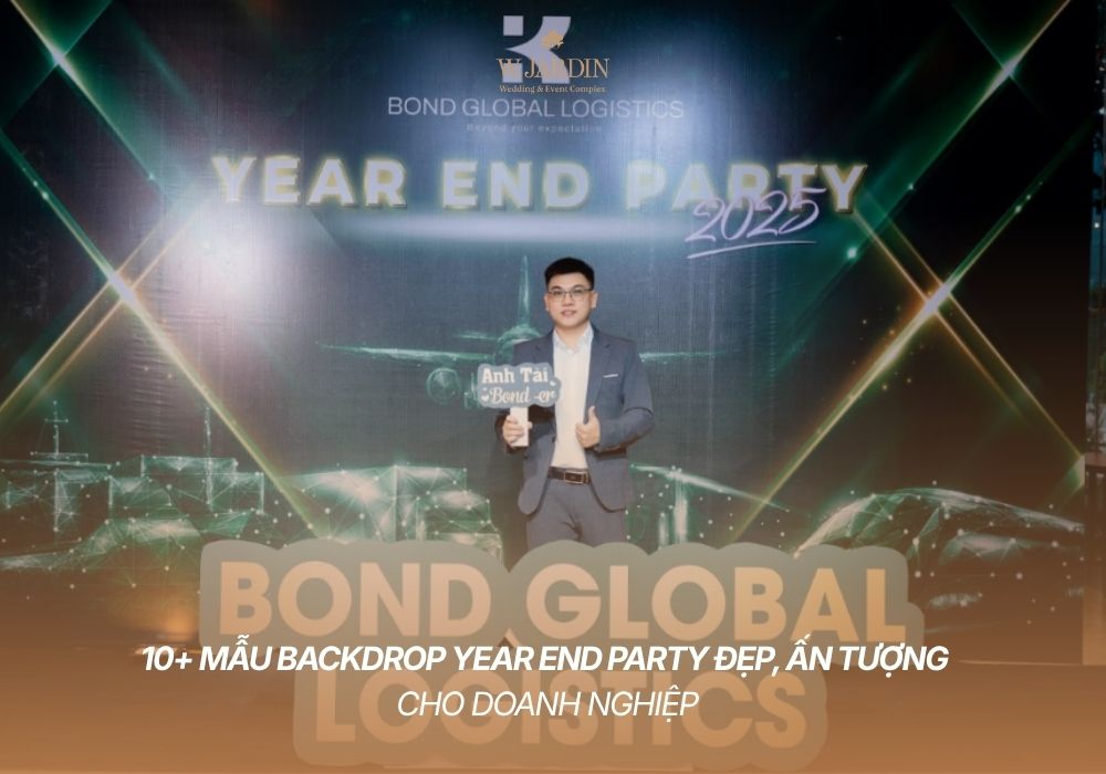 10+ Mẫu Backdrop Year End Party Ấn Tượng Cho Doanh Nghiệp
