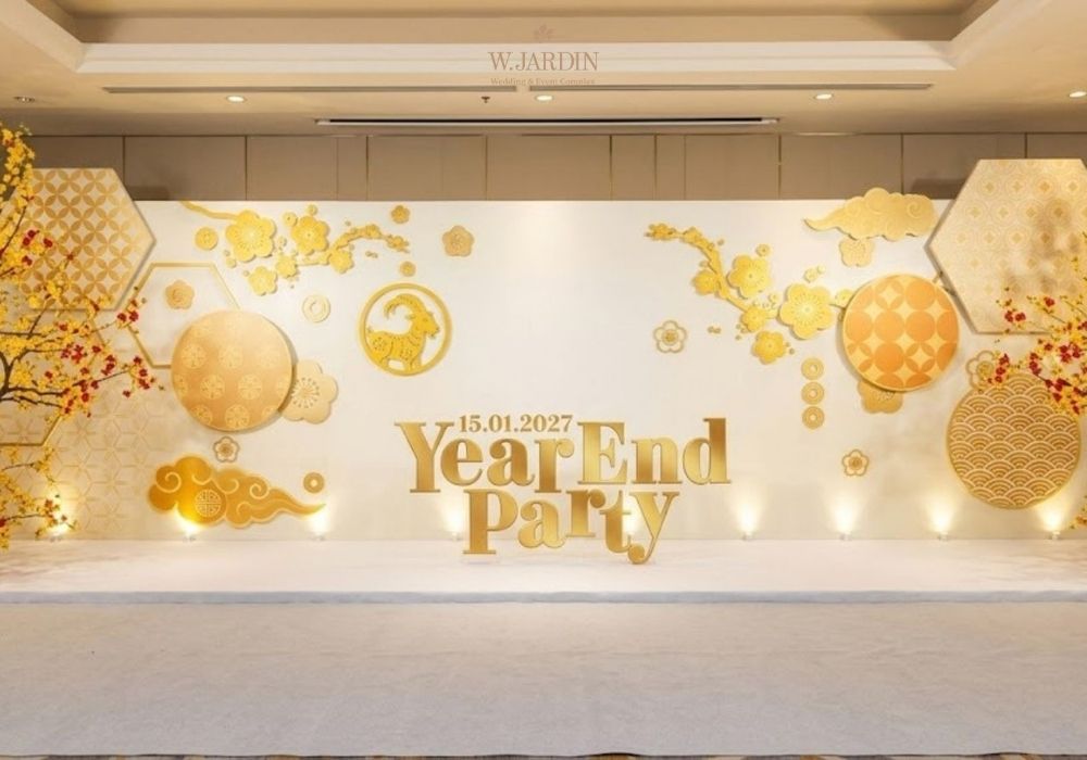 Backdrop Year End Party