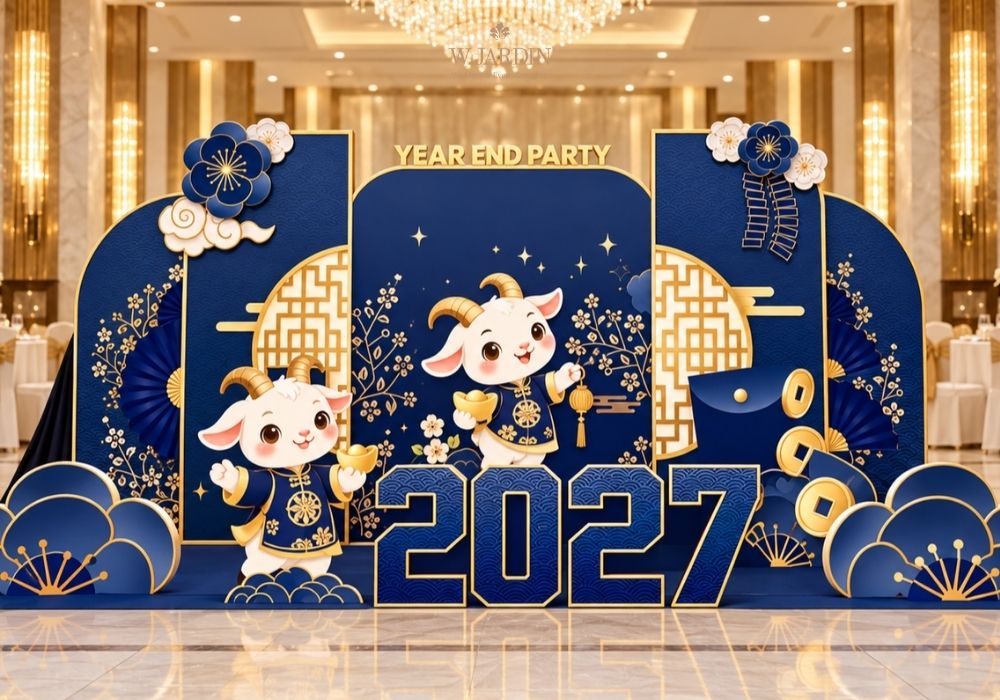 Backdrop Year End Party