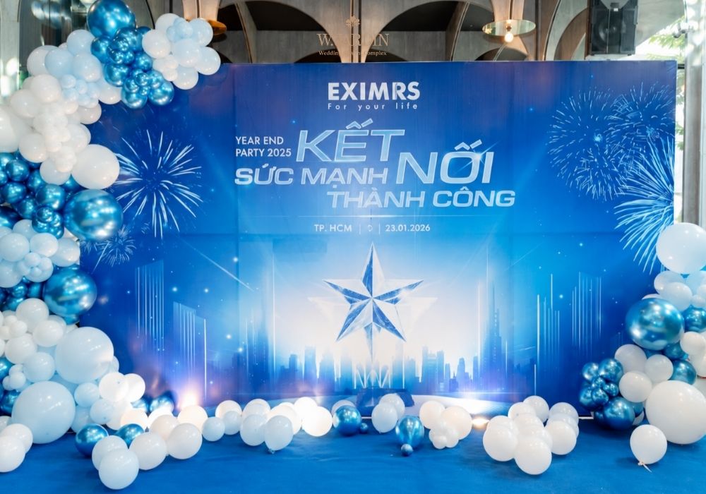 Backdrop Year End Party