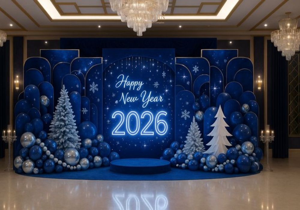 Backdrop Year End Party