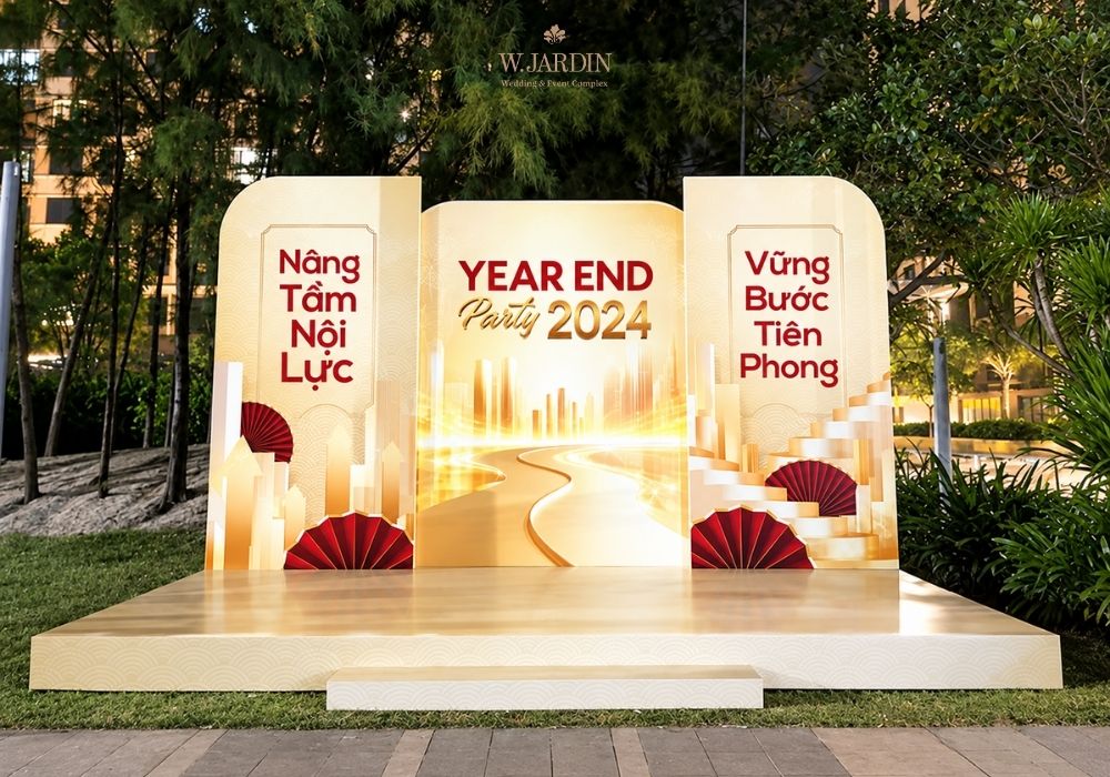 Backdrop Year End Party