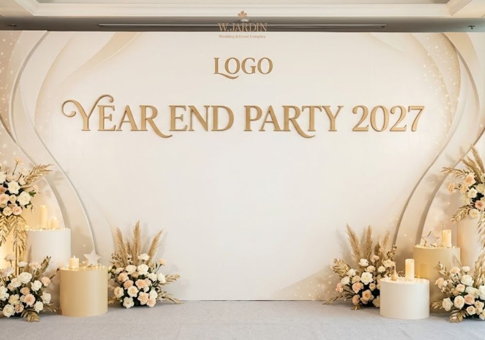 Backdrop Year End Party