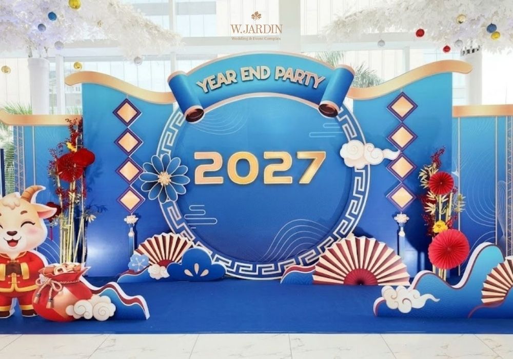 Backdrop Year End Party