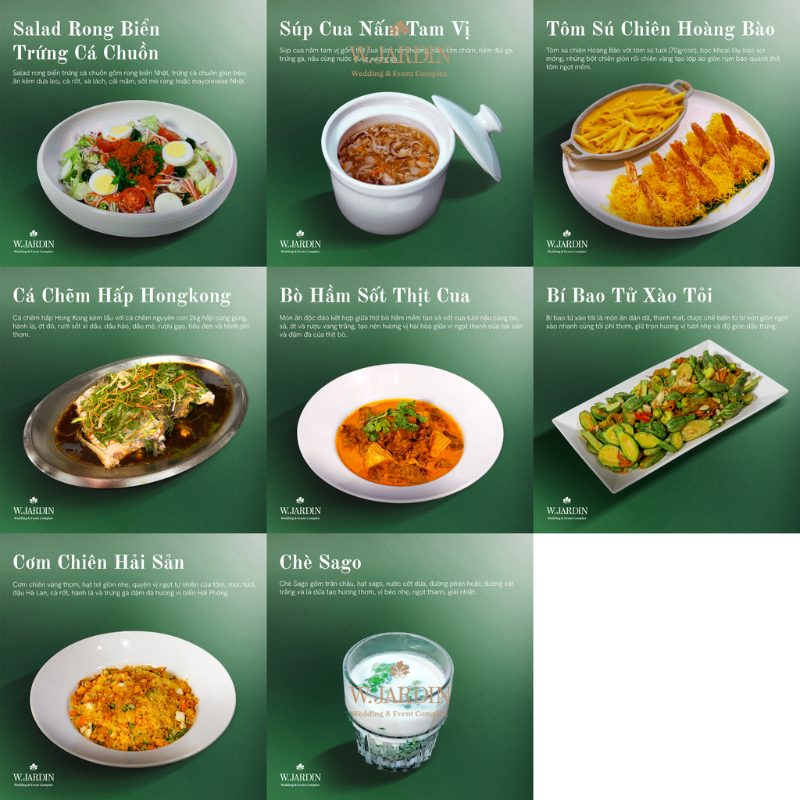 Thực đơn tất niên công ty